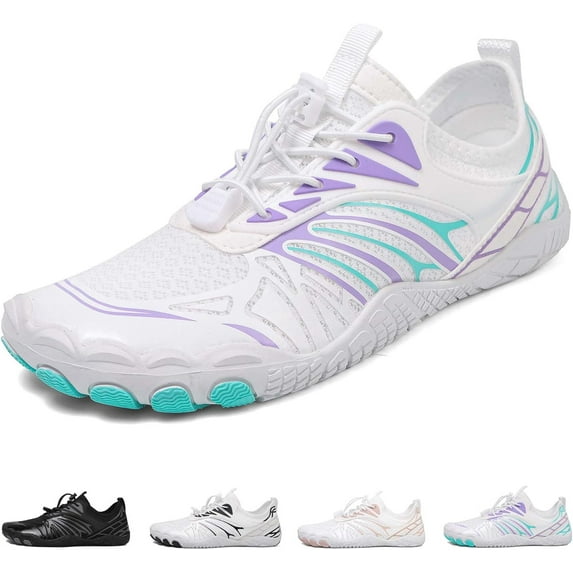 2025 New Barefoot Shoes Women, Hike Barefoot for Womens Mens,Water Shoes with Wide Toe Box Healthy Non-Slip Breathable Barefoot Vitality