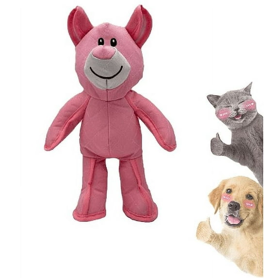2025 New Bear for Heavy Chewers, Unbreaka-Bear, Mighty Bear Pet Toy Pet Toy, Indestructible Tough Dog Toys for Aggressive Chewers, Unbreakable Bear Interactive Dog Squeaky Toys