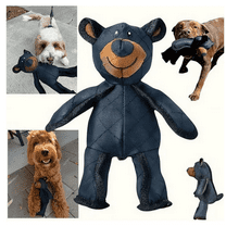 2025 New Bear for Heavy Chewers, Unbreaka-Bear, Bear Pet Toy Pet Toy, Indestructible Tough Dog Toys for Aggressive Chewers, Unbreakable Bear Interactive Dog Squeaky Toys