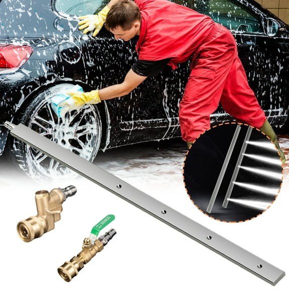 2025 New Car Radiator Cleaning Tool, Non-Disassembly Water Tank Condenser Cleaning Kit, Radiator Flush and Cleaner Tool, Home Car Truck Stainless Steel Pressure Washer Wand(C)