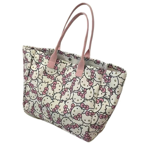 2025 New Cartoon Fashion Women's Large Capacity Portable Shoulder Tote Bag Casual Short-distance Travel Bag