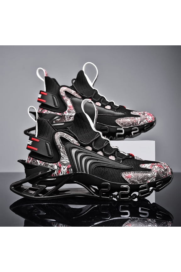 2025 New Casual and Trendy sports Flying Net Men's Morale Travel Running Shoes