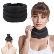 2025 New Cervical Collar Neck Support - Adjustable Soft Foam Brace for Sleeping, Spine Alignment & Neck Pain Relief Unisex