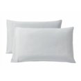 thumbnail image 1 of 2025 New Choice,Microfiber Pillowcase Set, Std/Queen, Soft Silver, 2 Piece, 1 of 6