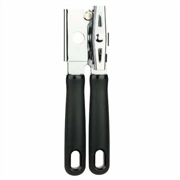 2025 New Choice, Stainless Steel Comfort Cushion Handle Grip Can Opener, Black