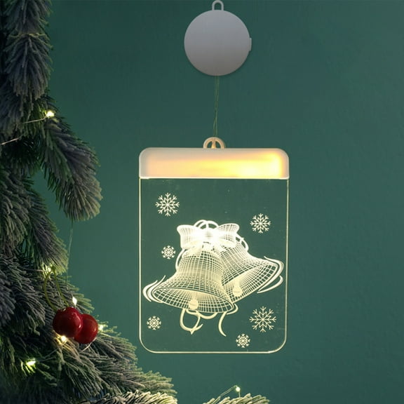 2025 New Christmas LED Acrylic Lantern String Lights, Small Lantern Design, Low Power Consumption, Indoor/Outdoor Decor for Holiday Christmas Tree Wedding Party,D