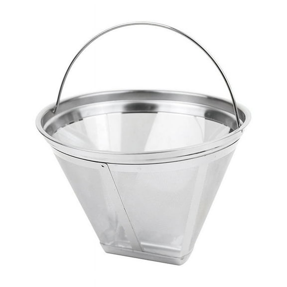 2025 New! Coffee Filter Maker Reusable Stainless Steel 4 Cone Filters for Maker, Accessories