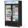 thumbnail image 1 of 2025 New Commercial Refrigerators Display Fridge 26 Cu.ft, Beverage Refrigerator and Cooler with Adjustable Removable Shelves and LED Light for Home, Store, Gym, Bar or Office, Double Swing Door, 1 of 7