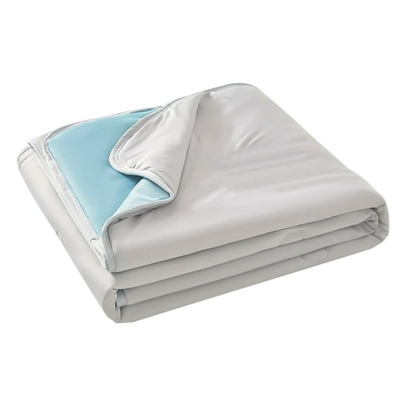 2025 New Cool Ice Silk Summer Quilt (150*200Cm)*1 "Queen Size Summer Comforter Soft & Breathable Lightweight Blanket for Hot Sleepers Refreshing Design Cozy & Airy Bedding"