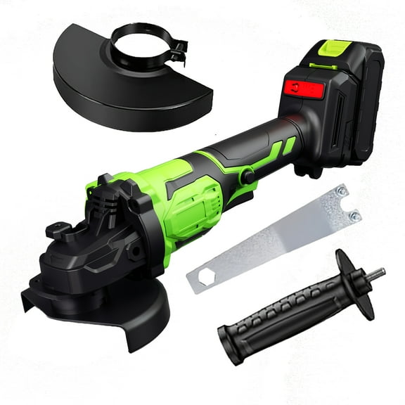 2025 All - New Cordless Angle Grinder & Polishing Machine Set - 2 Lithium - ion Batteries, Fast Charger - Lightweight, Versatile for Wood, Metal, Plastic & Stone - Ideal Gift for Dad