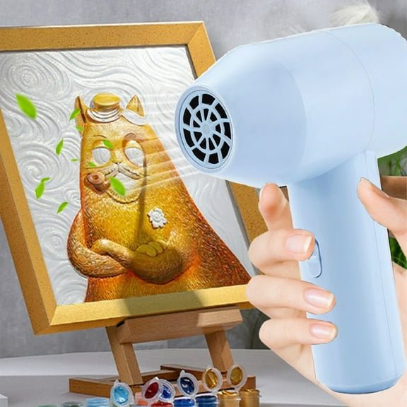 2025 New Cordless Hair Dryer, Battery Powered Hair Dryer, Rechargeable Hair Dryer with USB Charging Cold Hot Wind Wireless Portable Blow Dryer Fast Drying for Travel Camping