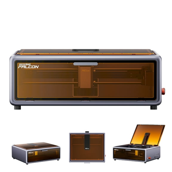 2025 New Creality Falcon A1 Laser Engraver & Cutter Materials Recognition Smart Camera Working Area 305mm*381mm