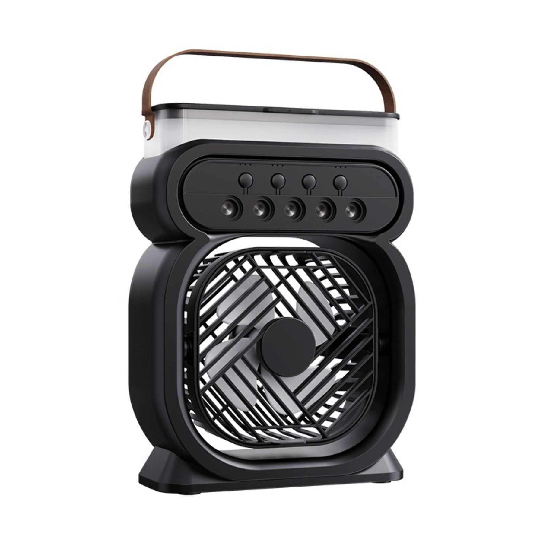 2025 New Desktop Humidifier with Night Light USB Spray Fan 2 in 1 for Office Outdoor Use