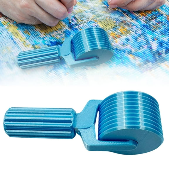 2025 New Diamond Art Roller, Painting Tool Roller, Easy-Grip Hand Roller for DIY, Detachable Diamond Art Roller, Essential Craft Tool for Office, Craft, Stationery & Painting Project, 1.2*4.1 inch