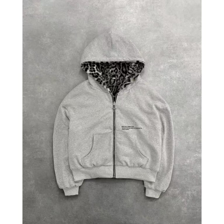 2025 New European And American Autumn Winter Hooded