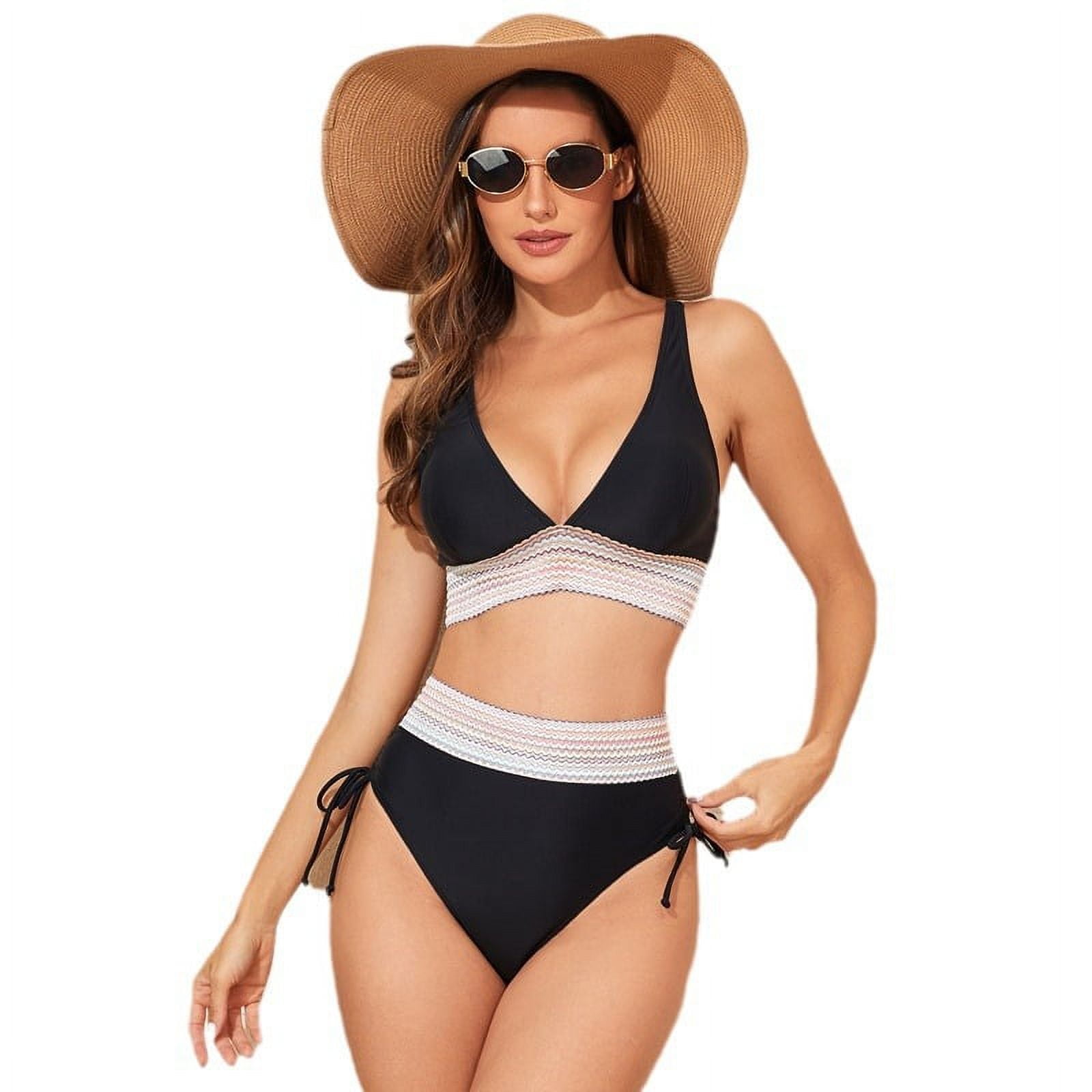 European And American Style Cable Split Bikini