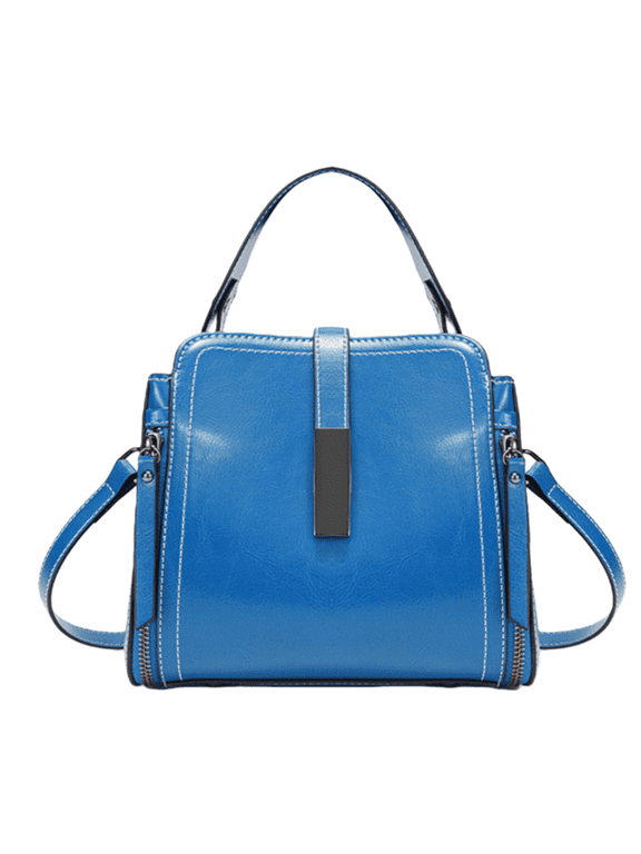 2025 New Fashion Genuine Leather Women's Handbag – Vintage Crossbody Bag, Versatile Shoulder Purse, High-End Office Tote for Work & Casual