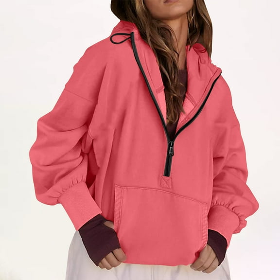 2025 New Fashion Plus Size European And American Women's Solid Color Loose Long Sleeved V-neck Sweatshirt Long Sleeved V-neck Top/shirt