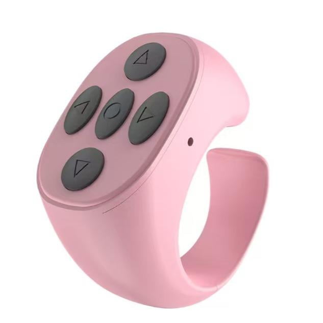 Ranliy Fingertip Wireless Bluetooth Remote Control, Bluetooth Scrolling Ring Remote Fingertip Video Controller Finger Scroller Remote Control Ring Blu - View #7