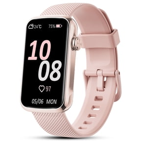 1.47" Fitness Tracker, Smartwatch for Women Men with Multiple Sport Modes Step Counter, Bluetooth Calls (Make/Answer), IP68 Waterproof, Fitness Tracker Compatible with Android and iPhone, Pink