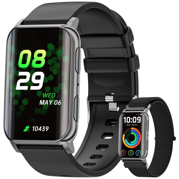 2025 New Fitness Tracker, 1.47" Smartwatch with 24 Modos Deportivos, Step Counter, Answer/Make Calls, IP68 Waterproof Activity Trackers Compatible with Android and iPhone