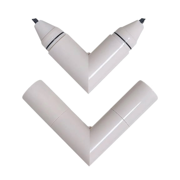 2025 New Foldable Eyeliner Stamp, Double Headed Eyeliner Stamp, Waterproof Gel Eyeliner, Smudge-Proof Eyeliners Tool, for All Eye Beginners Eyeliners, Easily Draw Exquisite Makeup Look (Black)