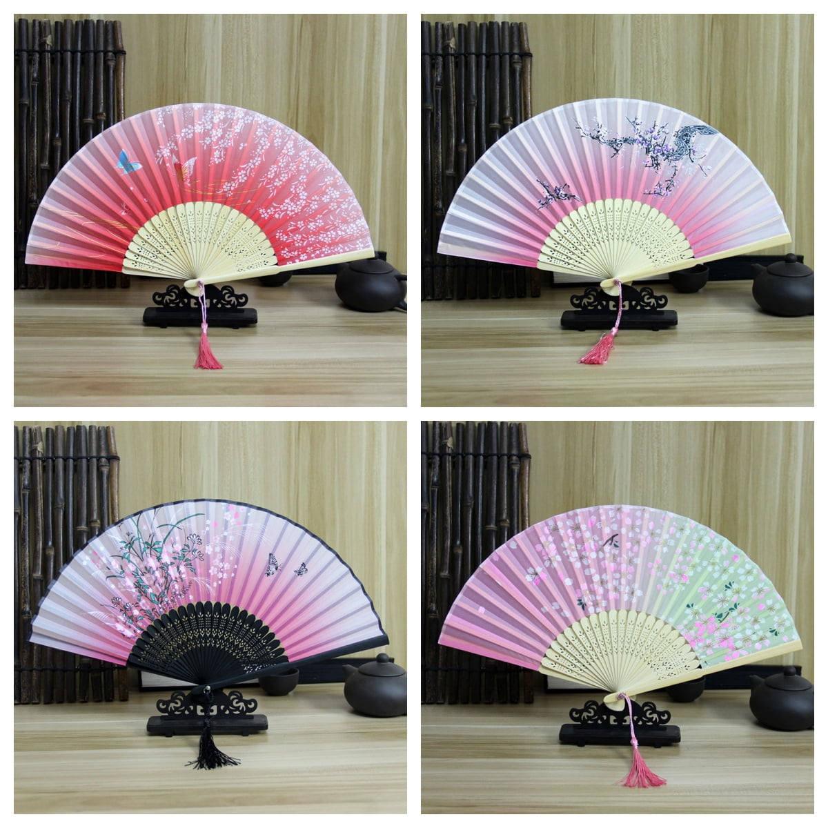 2025 New Folding Hand Fan, Suitable for Line Dance, Dance and Clapping ...