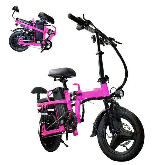 2026 New Generation 750W Pink Foldable electric bike with High quality 48v Battery E bike for Adults