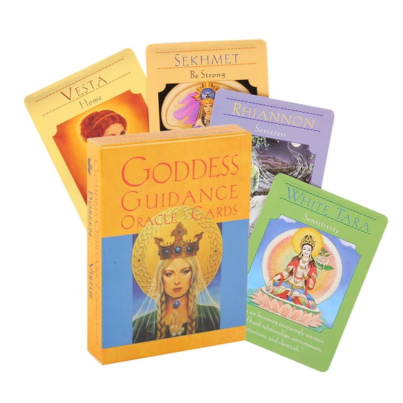 2025 New Goddess Guidance Oracle Cards English Version 44-Card Deck Tarots Board Game