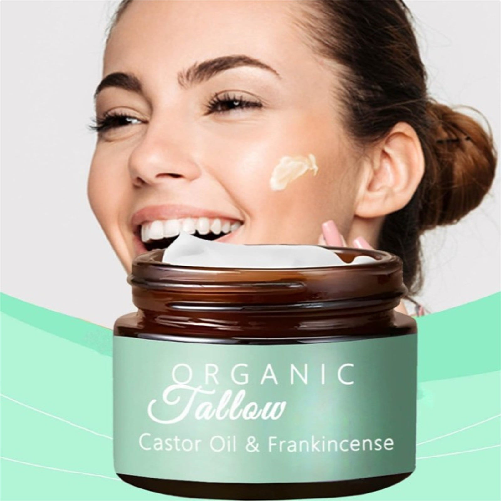 2025 New Grassfed Beef Tallow with Frankincense Oil & Castor oil,Tallow Moisturizer for Skin