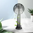 thumbnail image 1 of 2025 New Handheld Small Fan, USB Charging Mini Portable Student Dormitory Office Fan, Desk Cooling Face Fan for Home Camping Travel Office, 1 of 7