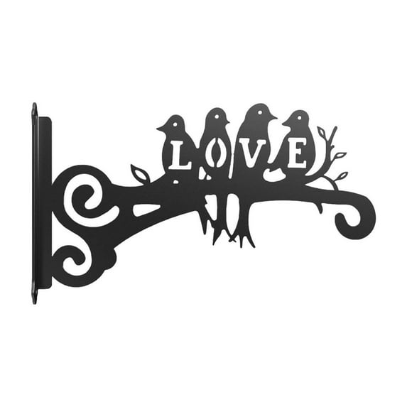 2025 New Hanging Bracket, 10 Inch Steel Hooks for Hanging Baskets, Heavy Duty Wall-Mounted Gardening Bracket Hook for Outdoor Indoor Bird Feeders, Wind Chimes, Flower Baskets, Lanterns