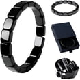 thumbnail image 1 of 2025 New Hemios Hematite Bracelet Men, Minimalist Style Hemios Hematite Bracelet, Naturally Support T-Levels, Restore Confidence, Nhance Mental Clarity & Focus, 1 of 8