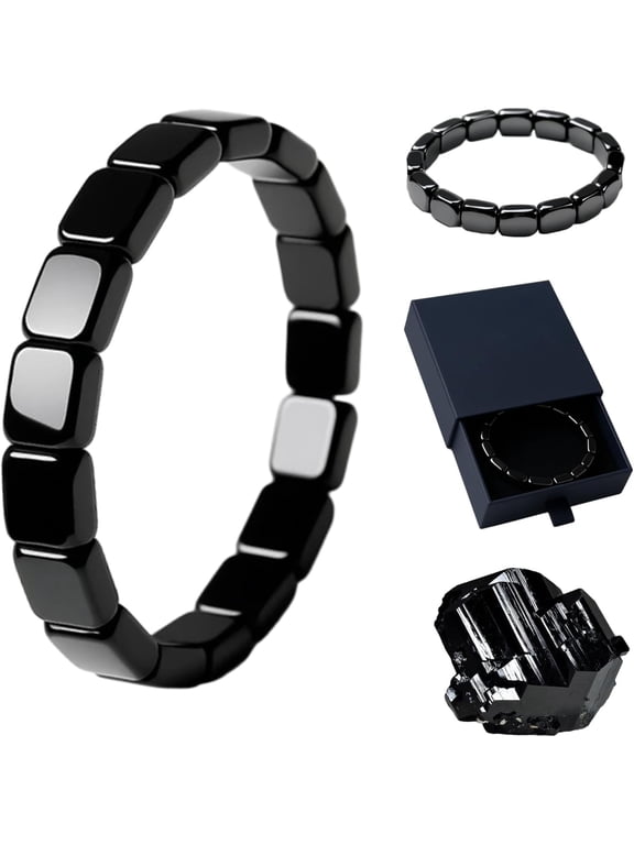 2025 New Hemios Hematite Bracelet Men, Minimalist Style Hemios Hematite Bracelet, Naturally Support T-Levels, Restore Confidence, Nhance Mental Clarity & Focus