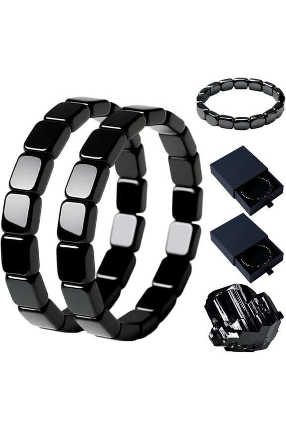 2025 New Hemios Hematite Bracelet Men, Minimalist Style Hemios Hematite Bracelet, Naturally Support T-Levels, Restore Confidence, Nhance Mental Clarity & Focus