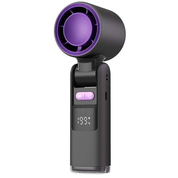 2025 New High-Speed Cooling Handheld Fan - 199-Level Instant Ice Breeze, Portable USB Foldable Neck Fan for Ultimate Comfort