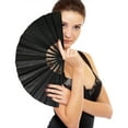 thumbnail image 1 of 2025 New Holographic Hand Held fan, Folding Clap Fans for Line Dancing - Cultural Kung Fu Design, Versatile as Martial Arts Tool or Party Prop for All Skill Levels & Enthusiast Gifts, 1 of 5