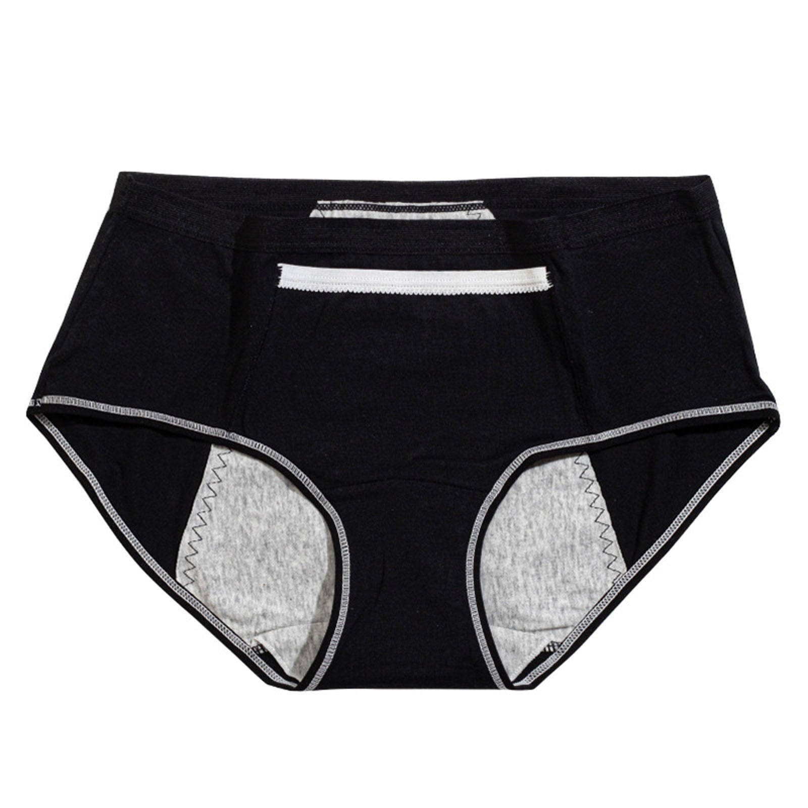 [2025 New] HuangJingSX 4-Layer Leakproof Period Panties, Polyester ...