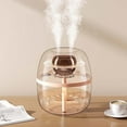 thumbnail image 1 of 2025 New Humidifier Large Room, Living Room Humidifier, Automatic Mode Humidity Sensor, 3L Cool Mist Desktop Humidifier For Bedroom (Pink), 1 of 18