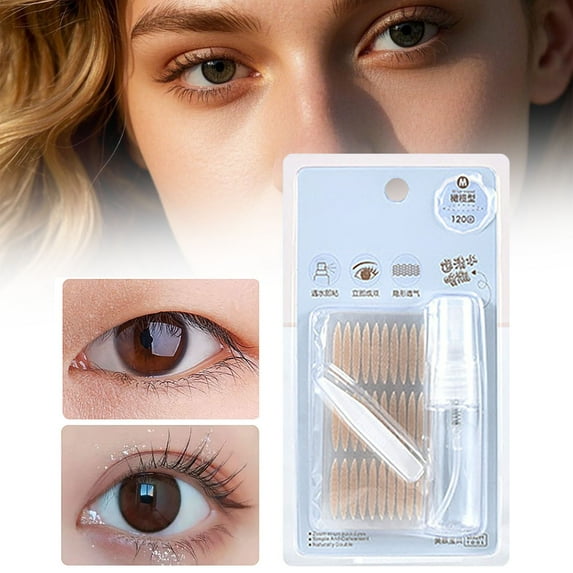 2025 New Invisible Eyelid Tape and Lifting Strips, Creates Natural Looking Double Eyelid Effect, Easy to Use for Monolid and Hooded Eyes - C