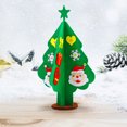 thumbnail image 1 of 2025 New Kids Felt Christmas Tree Kit, Home Xmas Party Decoration Gifts Felt Craft Kits with Handmade Ornaments DIY Felt Christmas Tree for Babies, Kids and Toddlers, 1 of 5