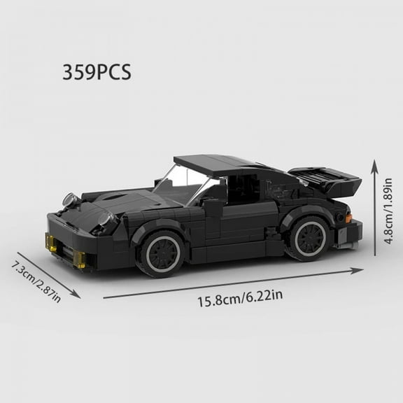 2025 New MOC Turbo City Technical Car Speed Champion Sports Racing Vehicle Racer Building Blocks Educational Toys Friends Gift