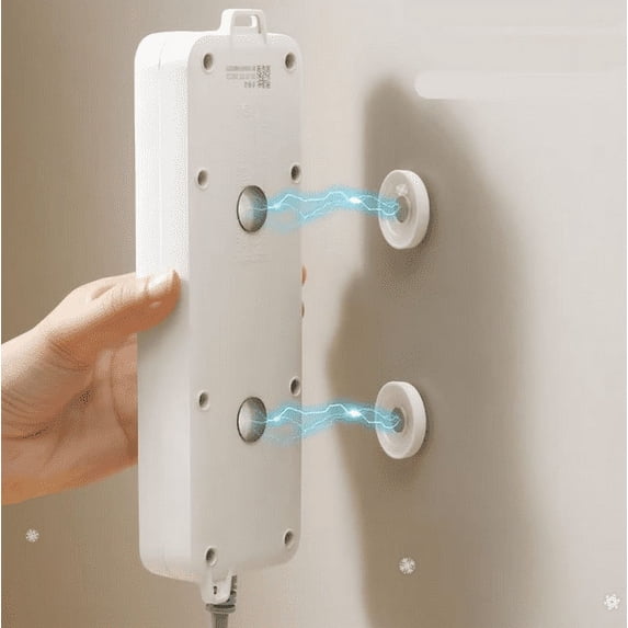 2025 New Magnetic Remote Control Holder,Strong Wall Mount for TV/AC Remotes, Phones, Keys,No Tools Needed, Space-Saving & Invisible Design