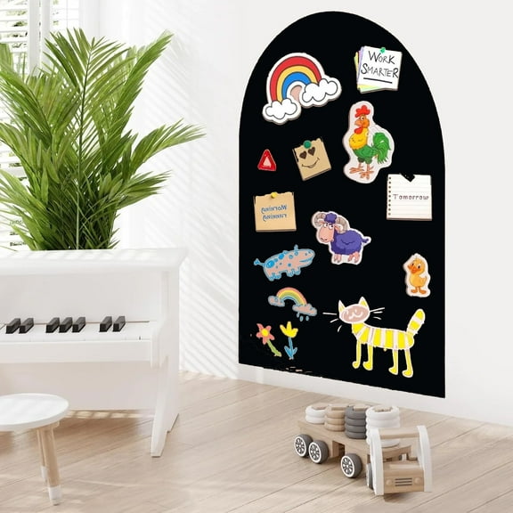 2025 New Magnetic Wall Decal Arch Set for wall , Upgraded Self-Adhesive Magnetic Chalkboard Wall Decal,chalkboard,blackboard 24*36inch