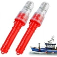 thumbnail image 1 of 2025 New Marine Flares,Boat Safety kit,Marine Flares Coast Guard Approved,Waterproof Fishing Boating Light,Waterproof Buoy Fish Luring Tool Electronic Day/Night Flare,(Red-2PCS）, 1 of 8