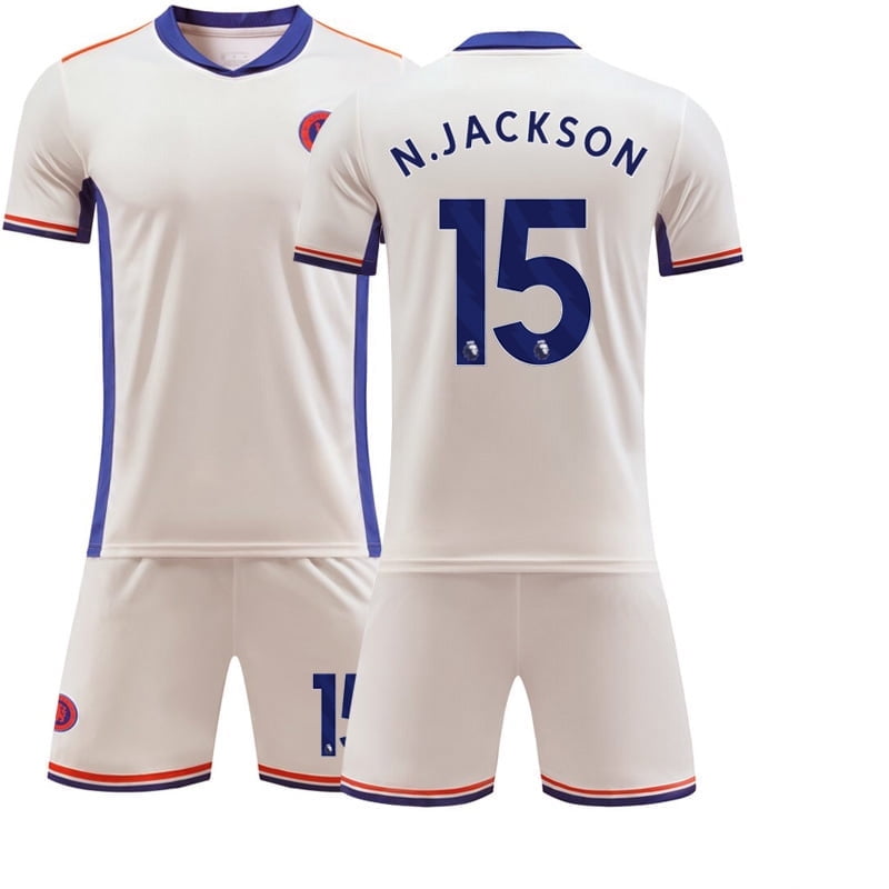 2025 New Men Boys Soccer Uniform NKUNKU 18 N.JACKSON 15 JOAO FELIX 14