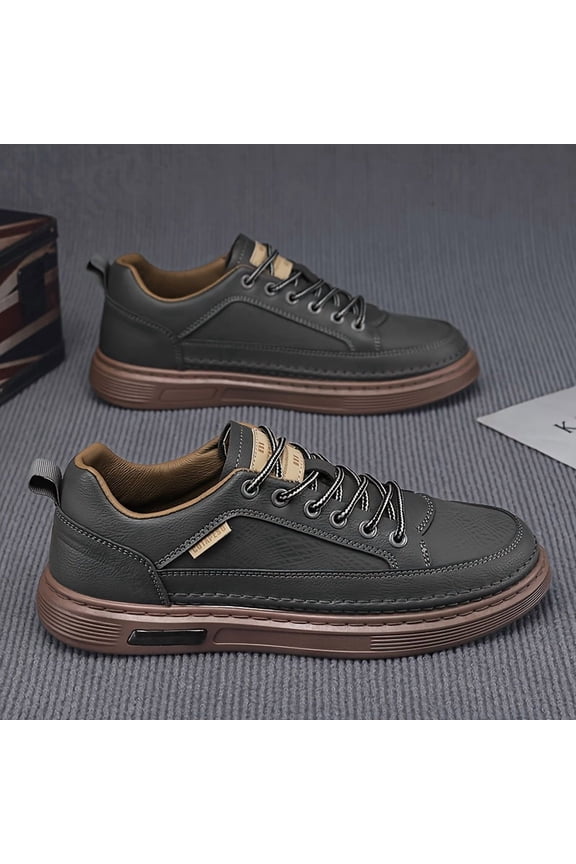 2025 New Men'S Shoes for Spring, Versatile And Breathable Casual Sneakers with a Soft Sole