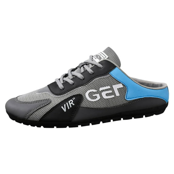 2025 New Men's Shoes Trend Men's Breathable Mesh Casual Light Outdoor Hiking Shoes Versatile Casual Shoes Barefoot Shoes for Men Casual Man Half Slipperboard Shoes Male
