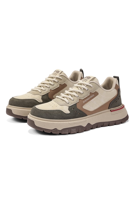 2025 New Mens Casual Shoes | Trendy Fashion Breathable Design, Easy Comfort, All Season Use, Upper, Rubber Sole, Lining, Lace Closure, Round Toe, Low Top