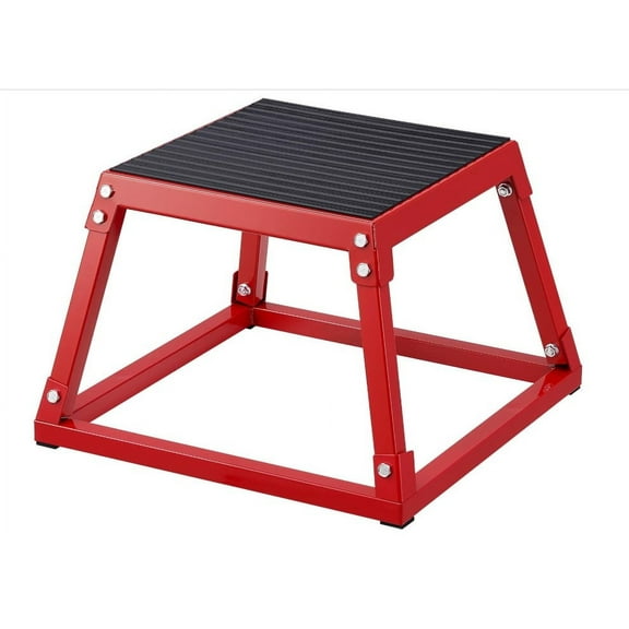 2025 New Metal Plyometric Jumping Box, 12/18/24/30 Inch Steel Plyo Box for Fitness Exercise Home Gym